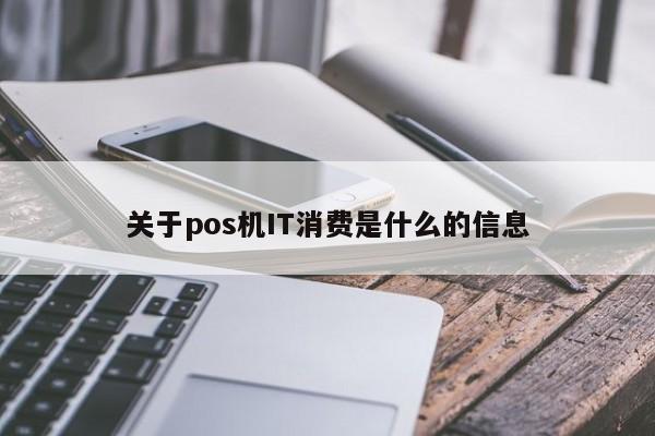 关于pos机IT消费是什么的信息