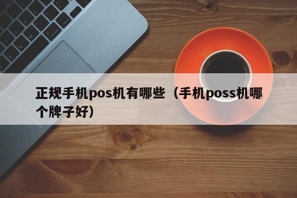 正规手机pos机有哪些（手机poss机哪个牌子好）