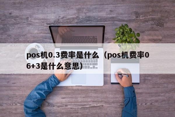 pos机0.3费率是什么（pos机费率06+3是什么意思）