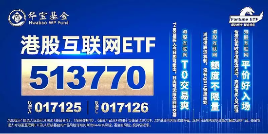 【ETF操盘提示】业绩与估值望迎双升,新技术浪潮有望主导下阶段互联网发展!港股互联网ETF连续净申购升至12日